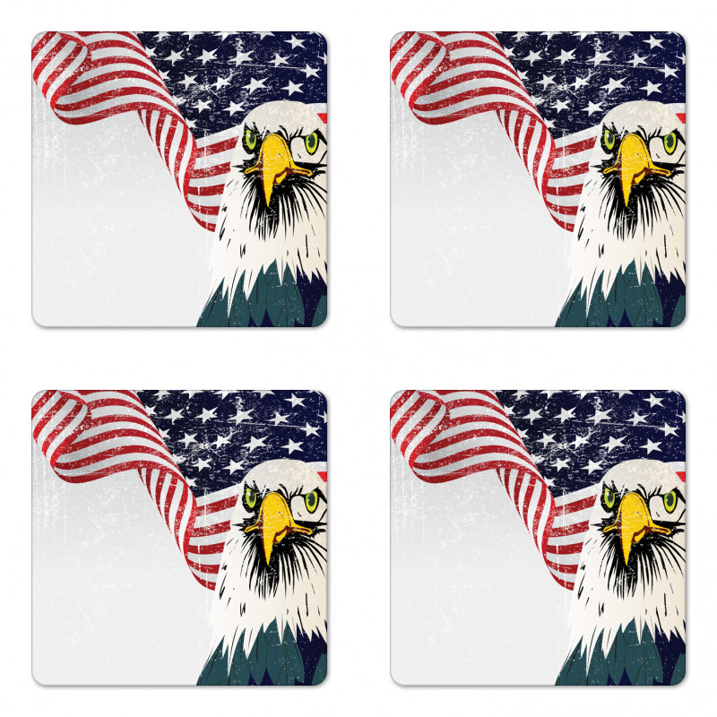 4th of July Country Coaster Set Of Four