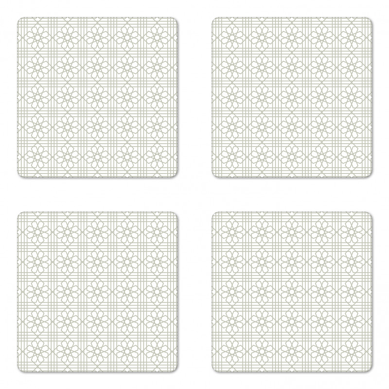 Mosaic Tiles Coaster Set Of Four