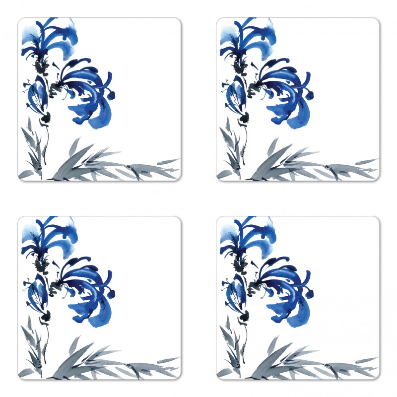 Brushstroke Work of Art Coaster Set Of Four