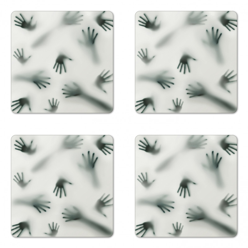 Ghost Alien Spirit Coaster Set Of Four