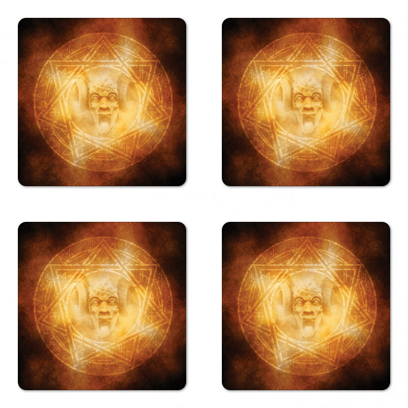 Demon View Coaster Set Of Four