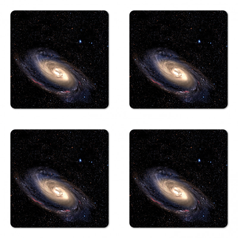 Spiral Space Universe Coaster Set Of Four