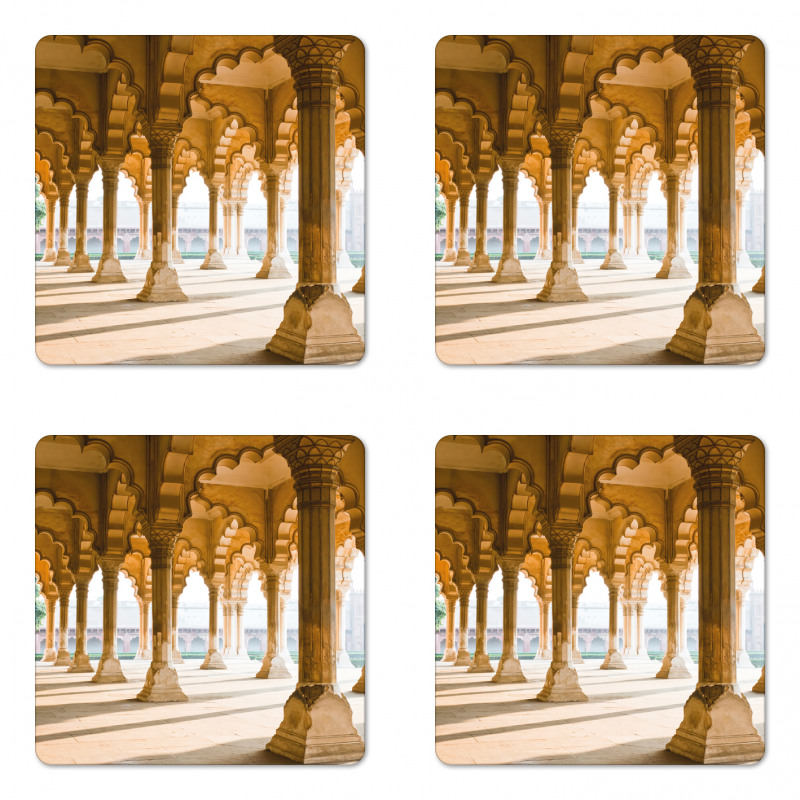 Agra Fort Pillar Coaster Set Of Four