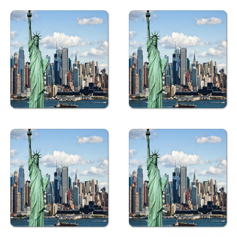 Lİberty NYC Coaster Set Of Four