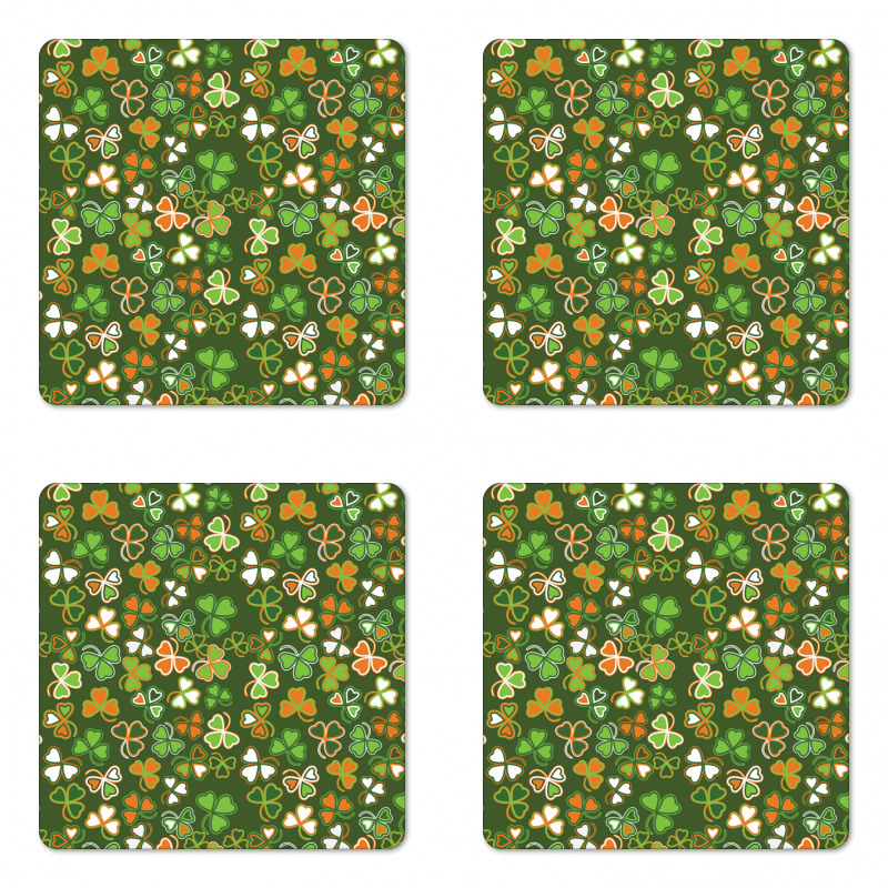 Lucky Clover Coaster Set Of Four