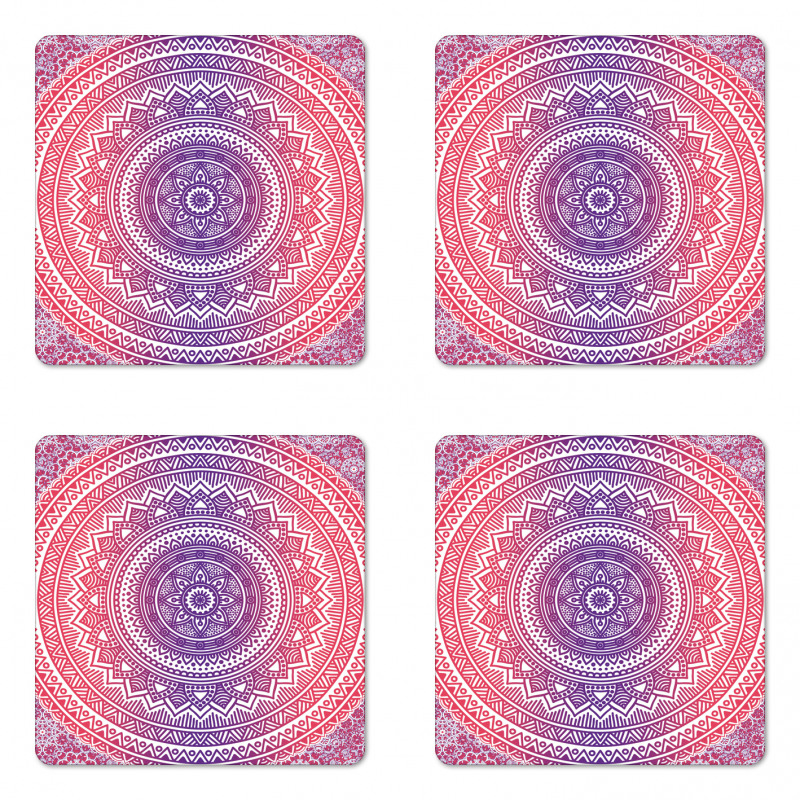 Mandala Coaster Set Of Four