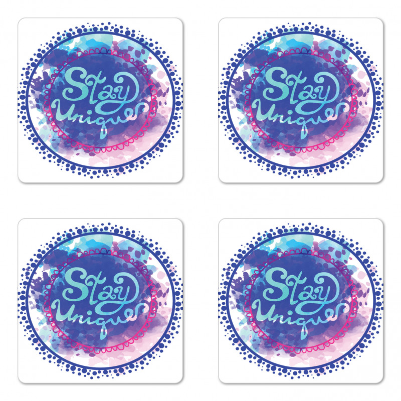 Brushstroke Coaster Set Of Four