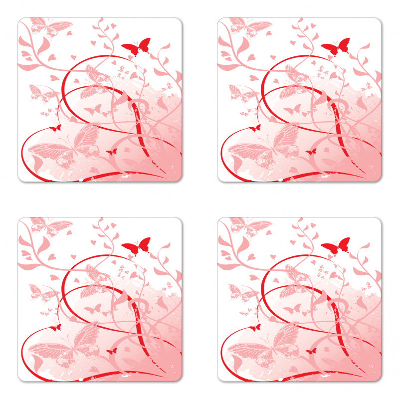 Swirls Lines Coaster Set Of Four