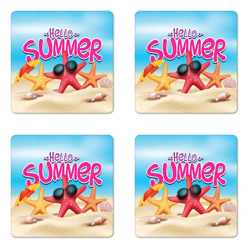 Inspirational Beach Coaster Set Of Four