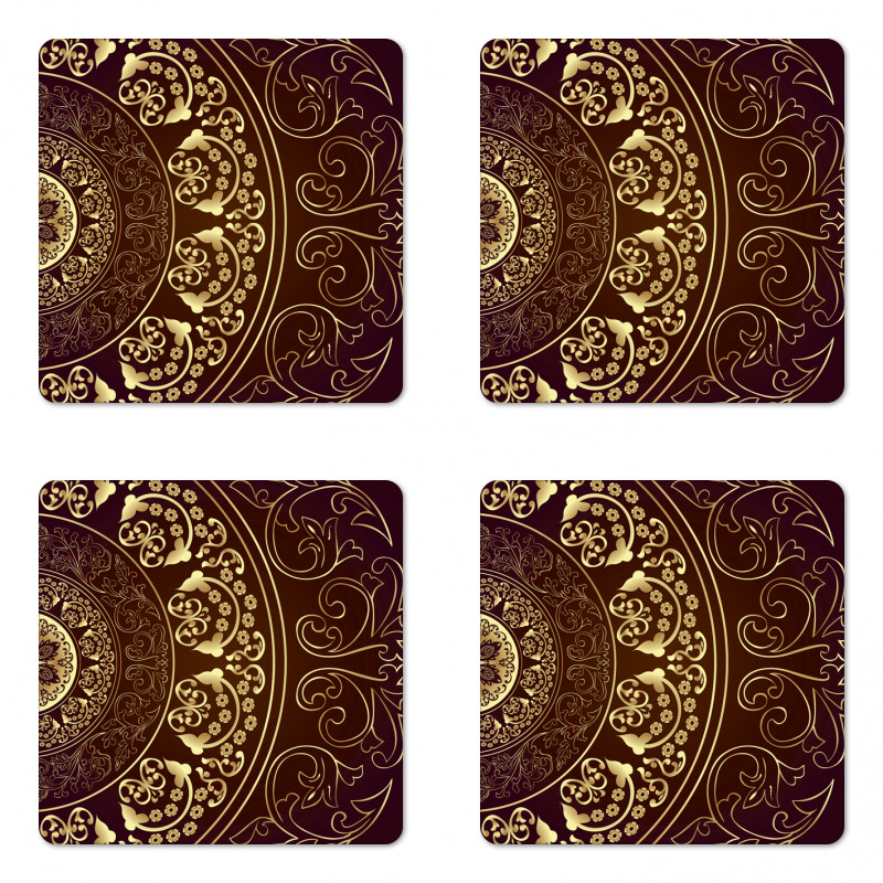 Vintage Coaster Set Of Four