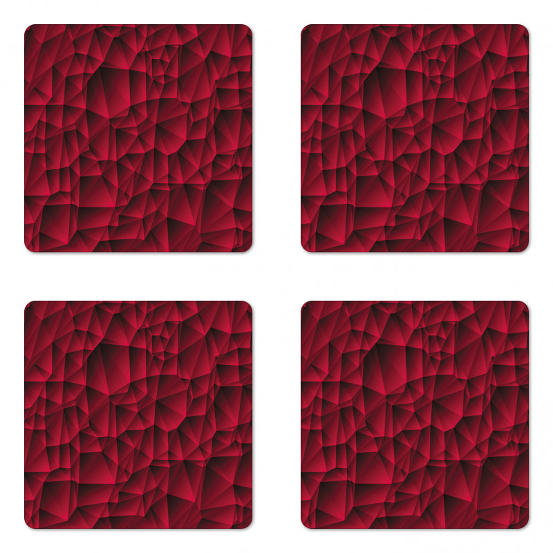 Modern Contemporary Artwork Coaster Set Of Four