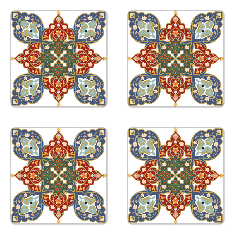 Turkish Ottoman Coaster Set Of Four