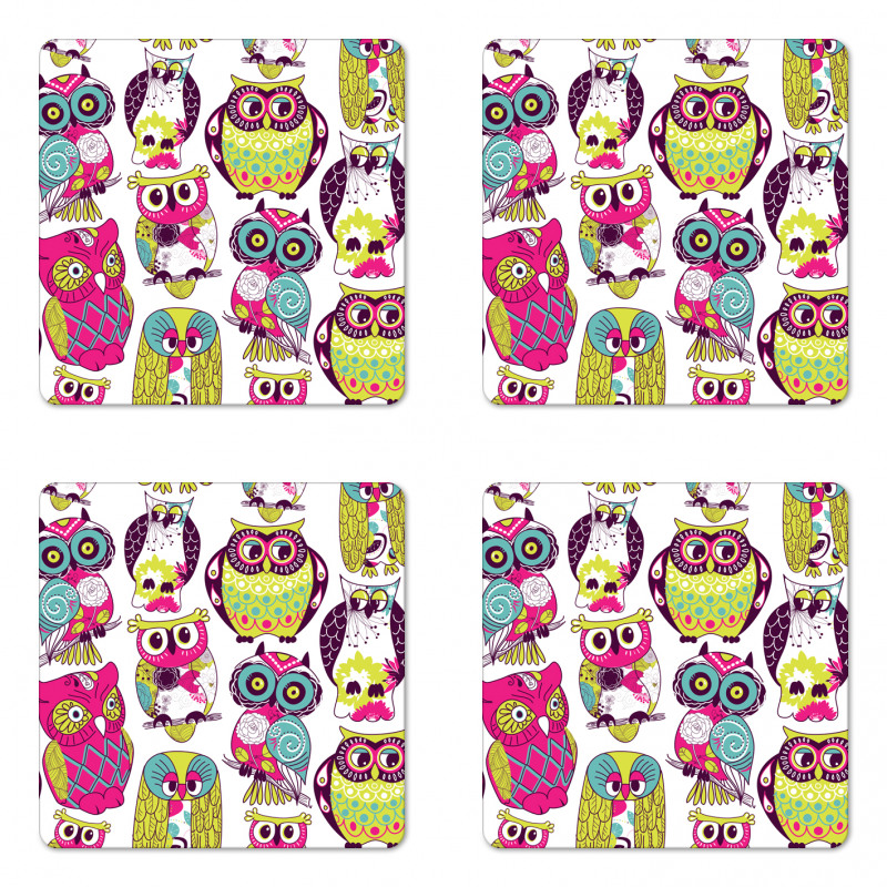 Best Friends Animals Fun Coaster Set Of Four