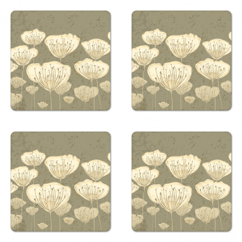 Blooms Essence Nature Coaster Set Of Four