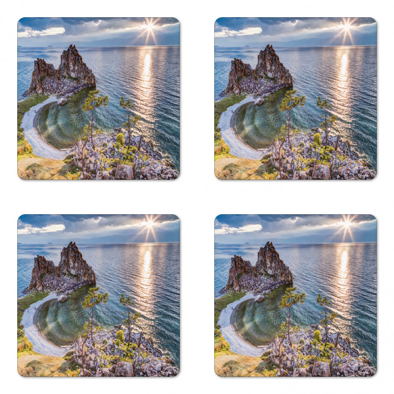 Shaman Rock Russia Coaster Set Of Four