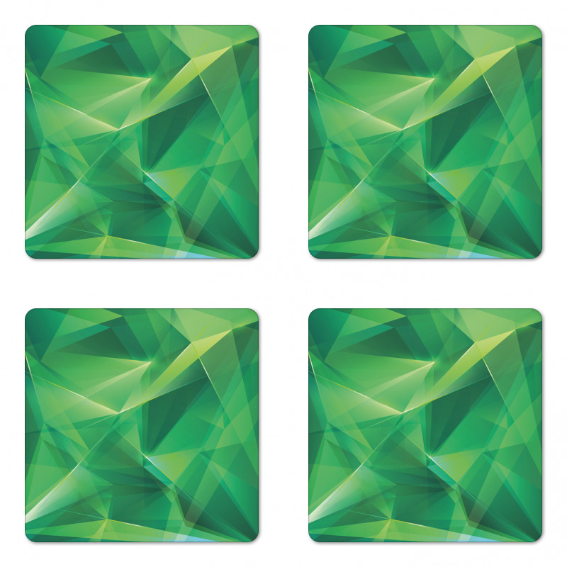 Geometric Crystal Coaster Set Of Four