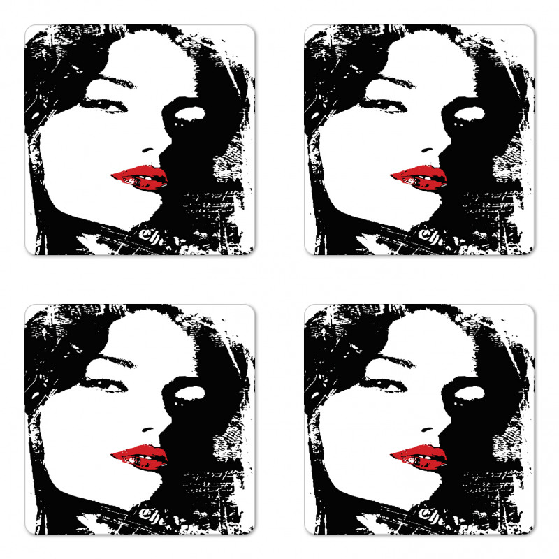 Woman Cool Coaster Set Of Four