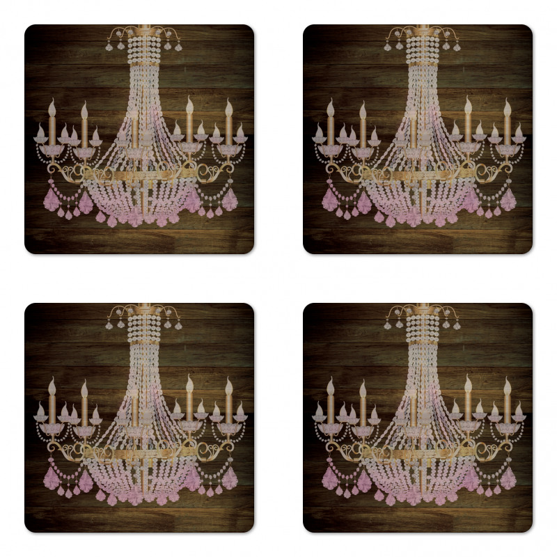 Vintage Style Country Coaster Set Of Four