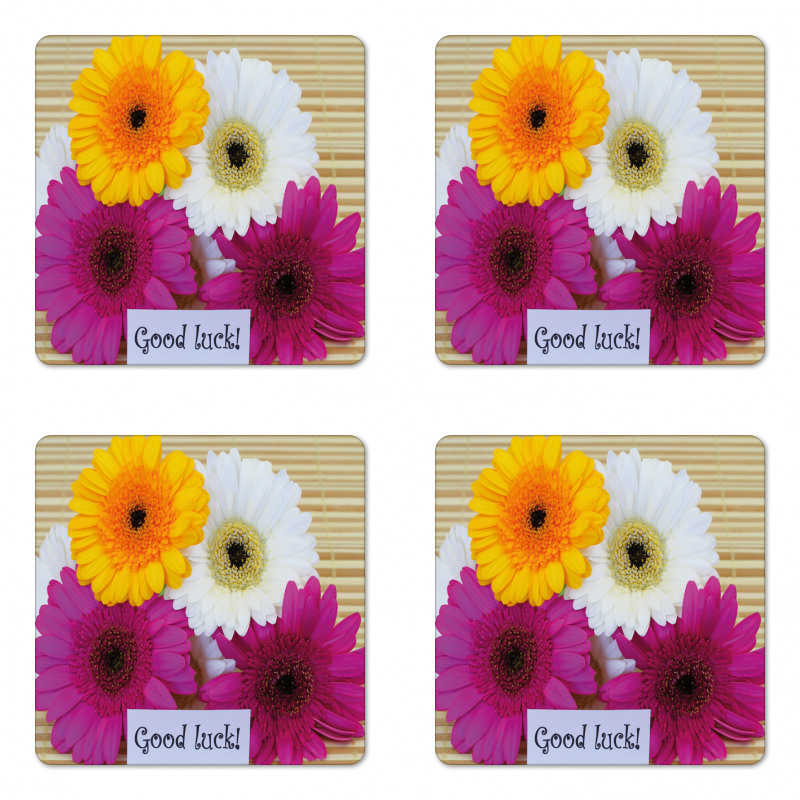 Luck Colorful Coaster Set Of Four