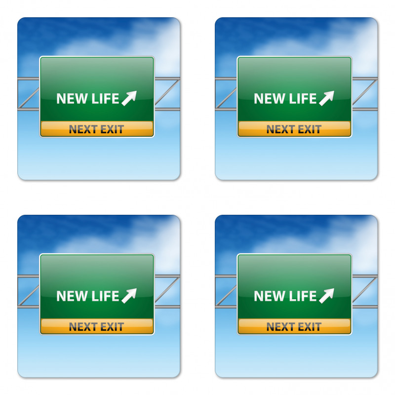 New Life Concept Coaster Set Of Four