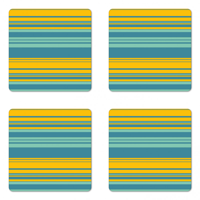 Horizontal Modern Coaster Set Of Four