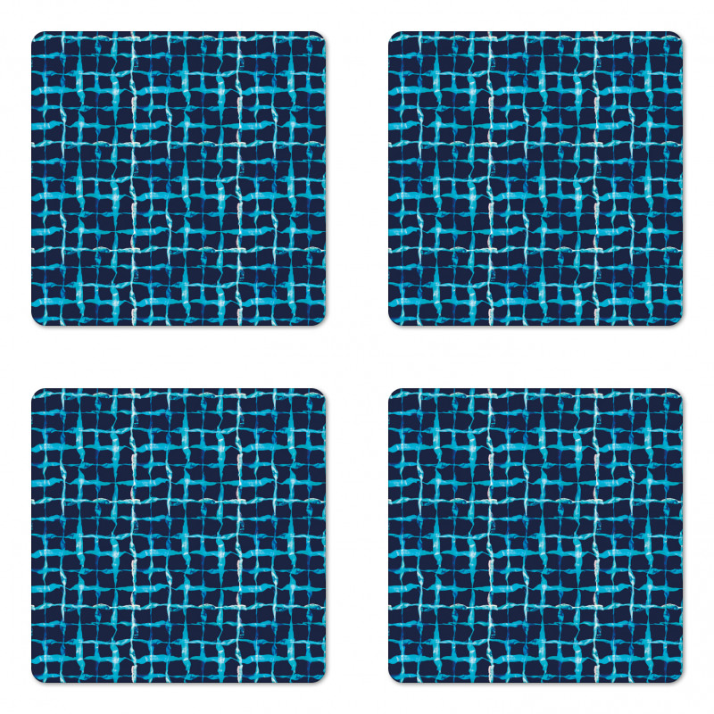 Pool Inspired Design Coaster Set Of Four