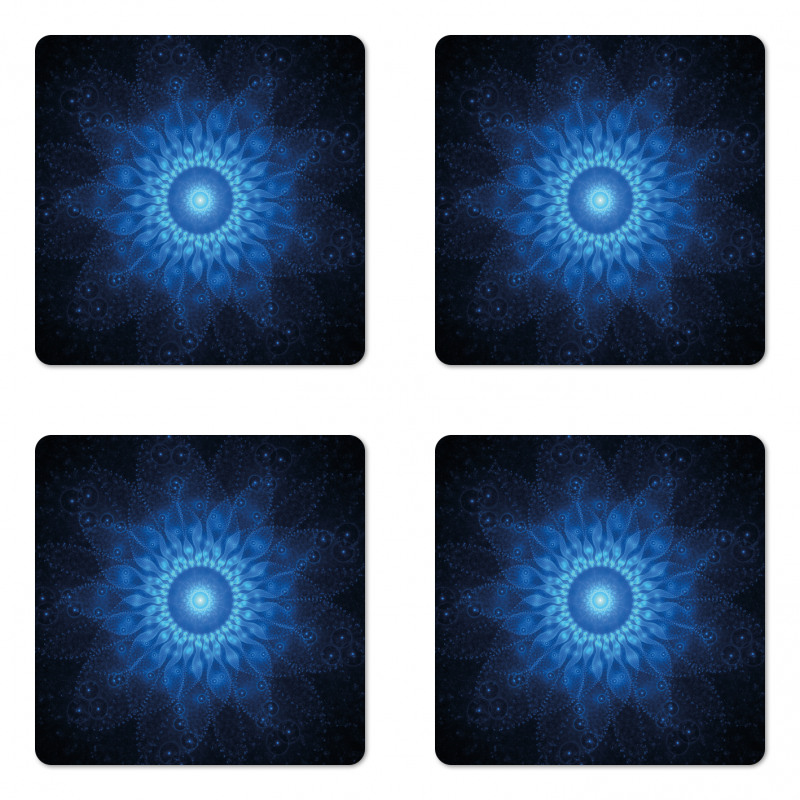 Space Mandala Artwork Coaster Set Of Four