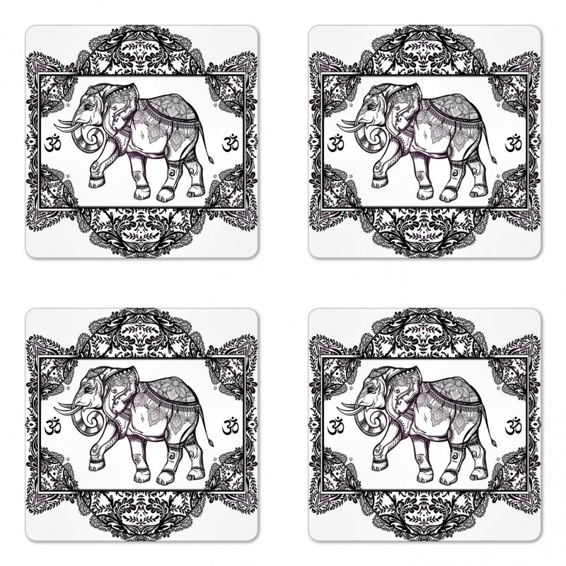 Rain Symbol Coaster Set Of Four