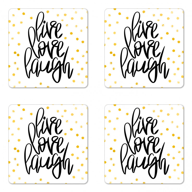 Phrase Dots Coaster Set Of Four