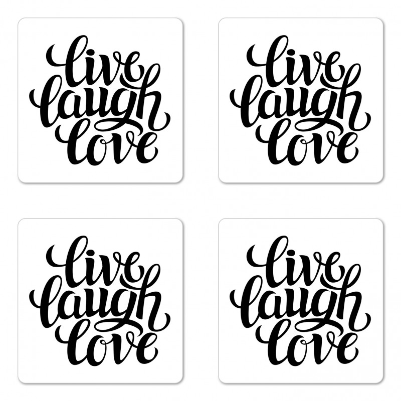 Words Coaster Set Of Four