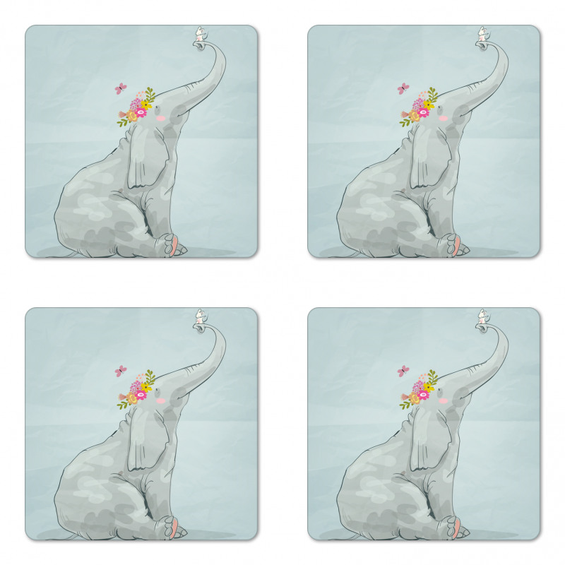 Mouse Friends Coaster Set Of Four