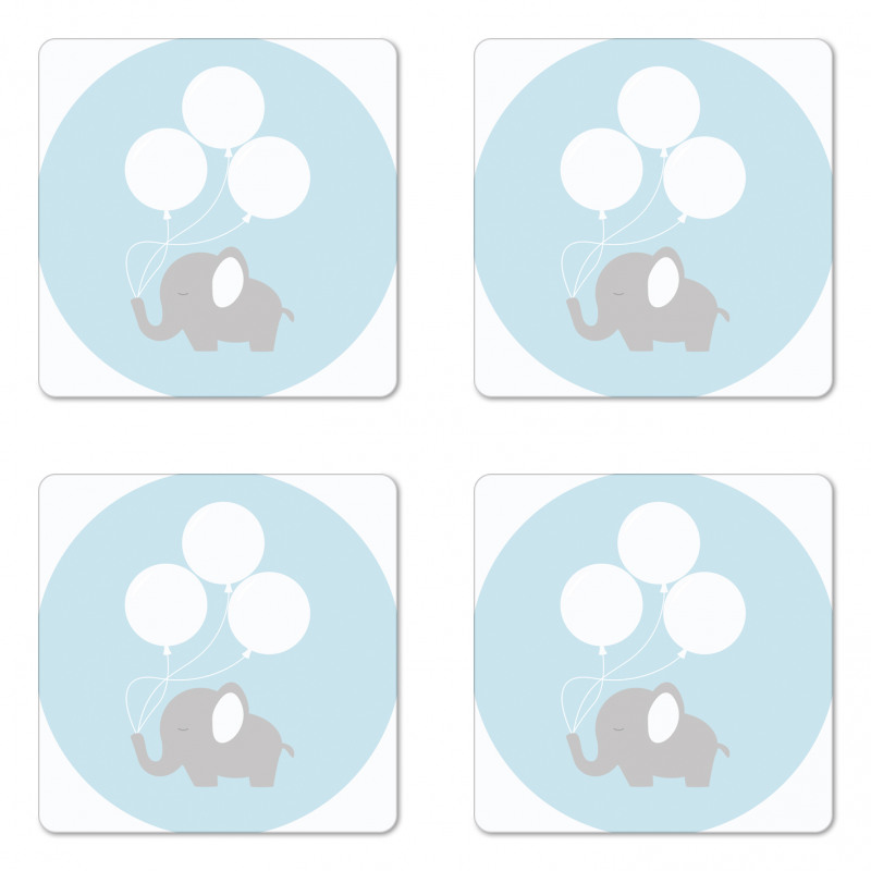 Balloons Baby Coaster Set Of Four