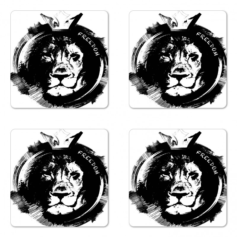 King of the Forest Freedom Coaster Set Of Four