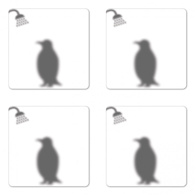 Showering Animal Coaster Set Of Four