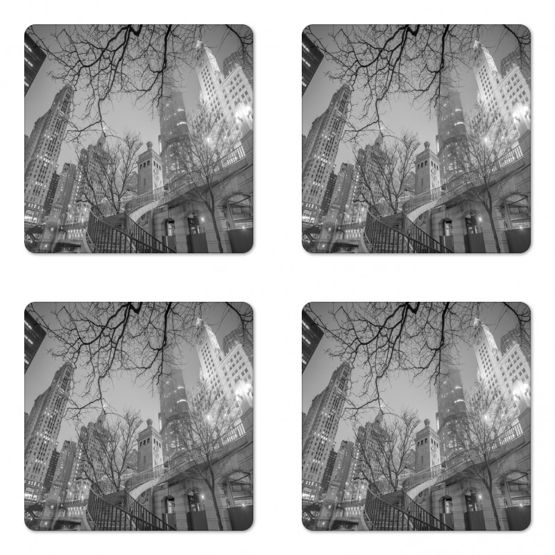 Chicago City Coaster Set Of Four