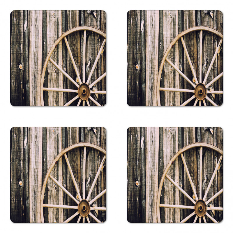 Rusty Door Coaster Set Of Four