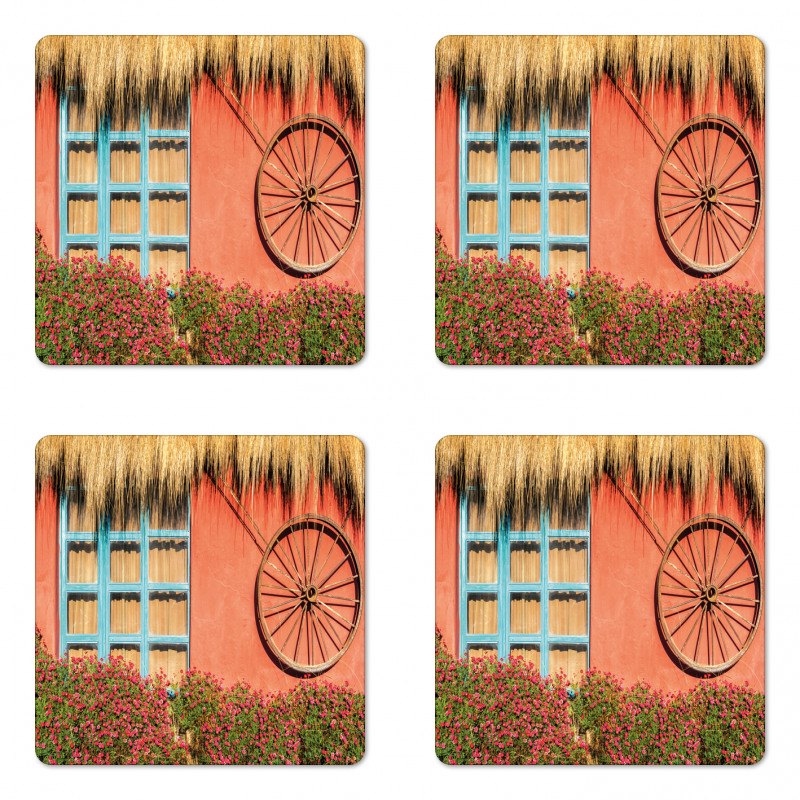 Country House Coaster Set Of Four