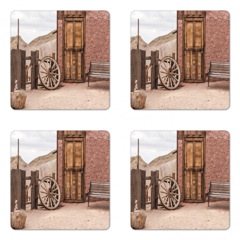 Farmhouse Coaster Set Of Four