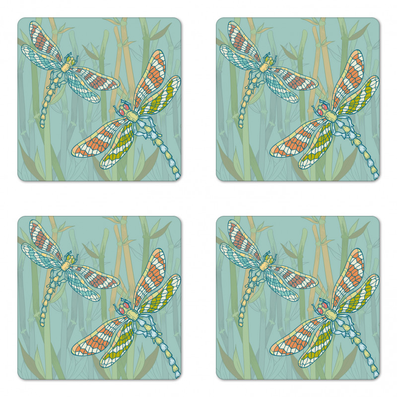 Doodle Art Coaster Set Of Four