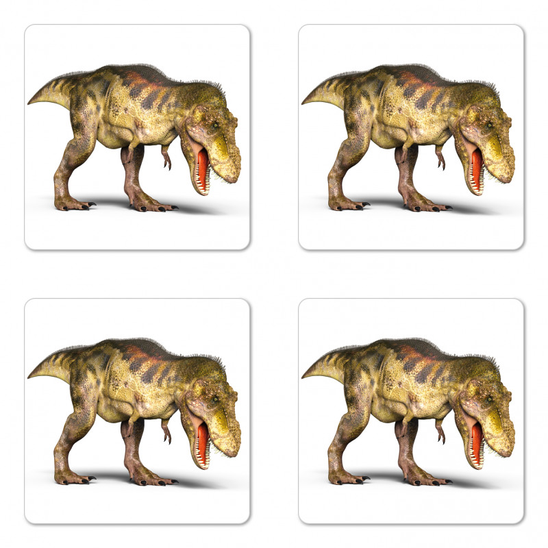 Prehistoric Animal Coaster Set Of Four