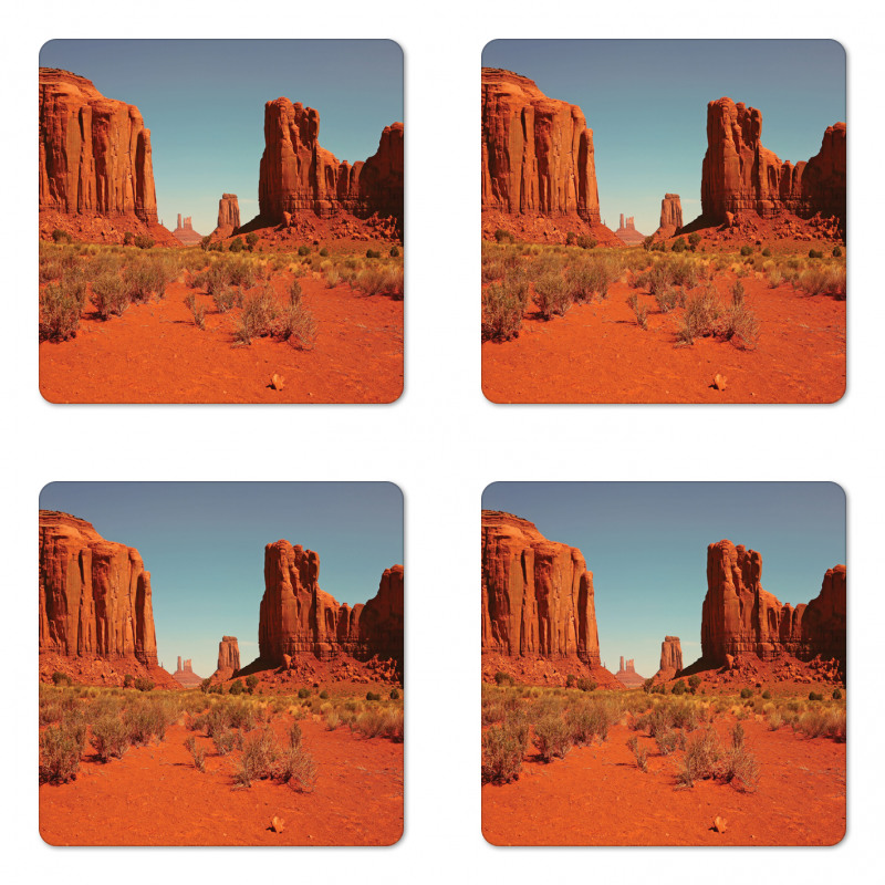 Hot Day Monument Valley Coaster Set Of Four