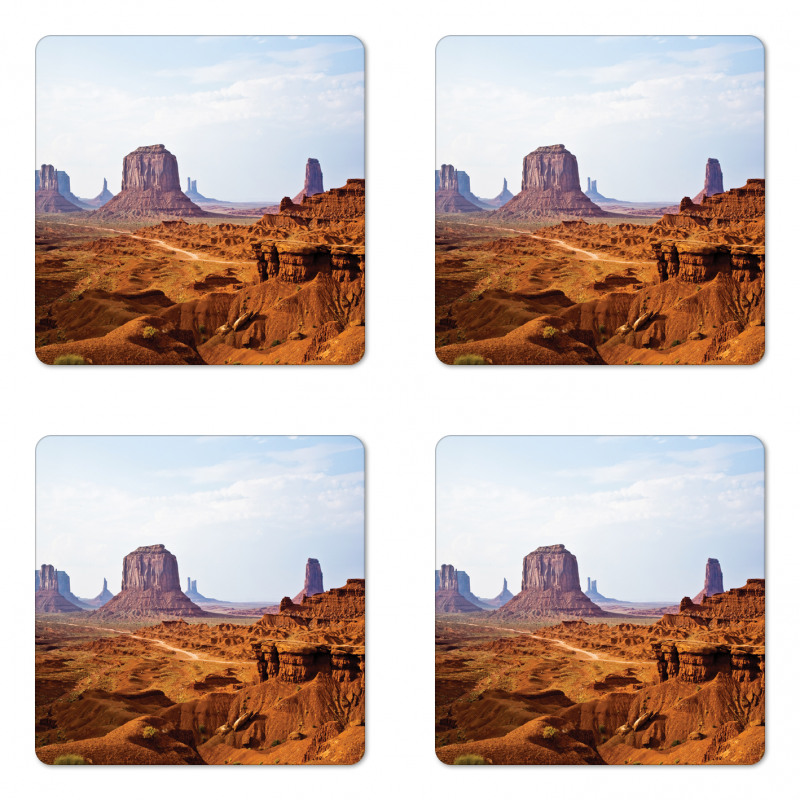 Merritt Butte Sandstones Coaster Set Of Four