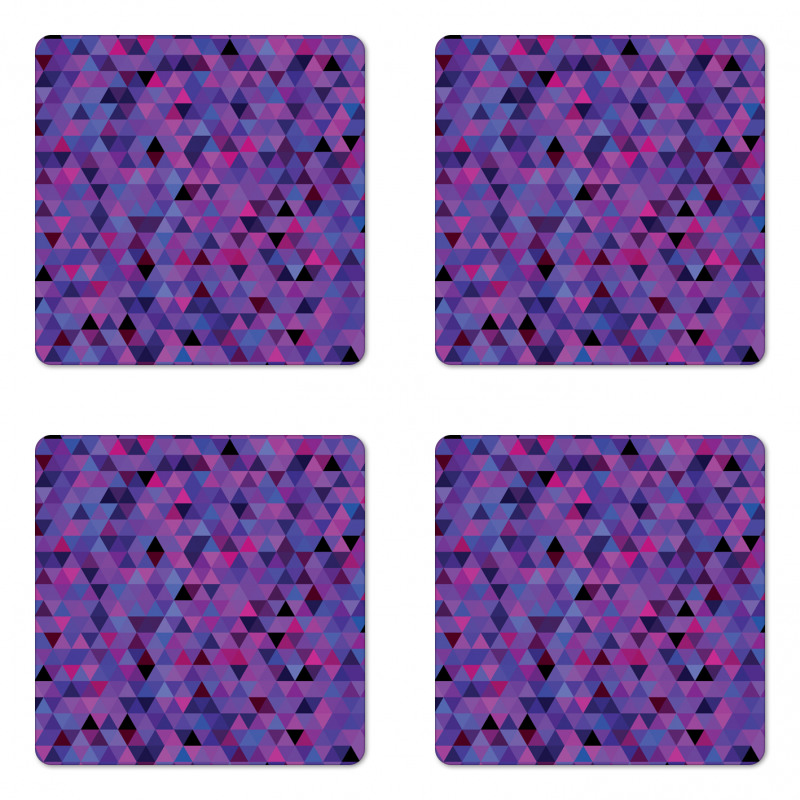 Small Triangles Mosaic Coaster Set Of Four