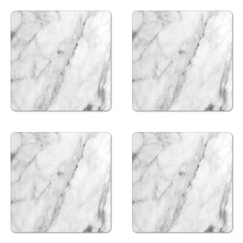 Granite Surface Motif Coaster Set Of Four