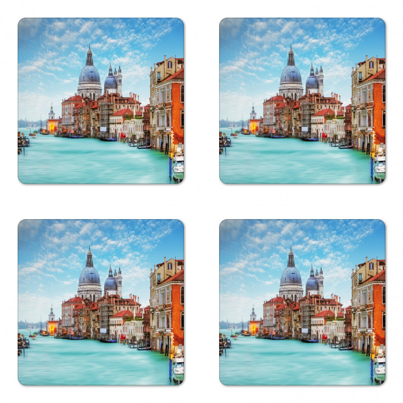 Image of Venice Grand Canal Coaster Set Of Four