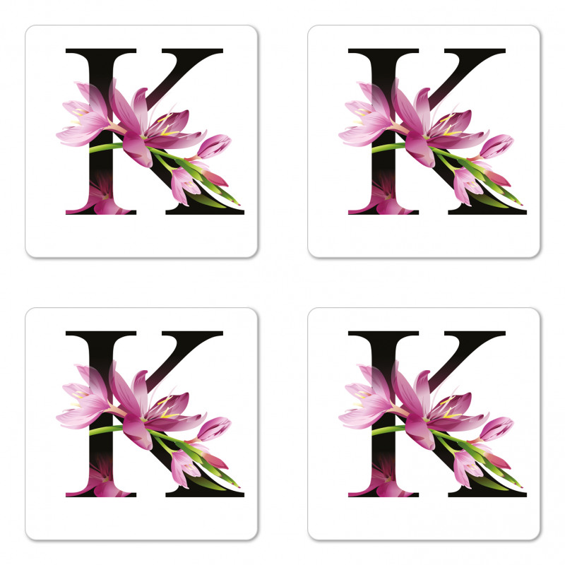 Blooming Kaffir Lily K Coaster Set Of Four