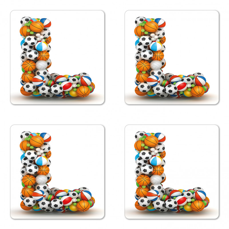 Athlecism Teamplay Coaster Set Of Four