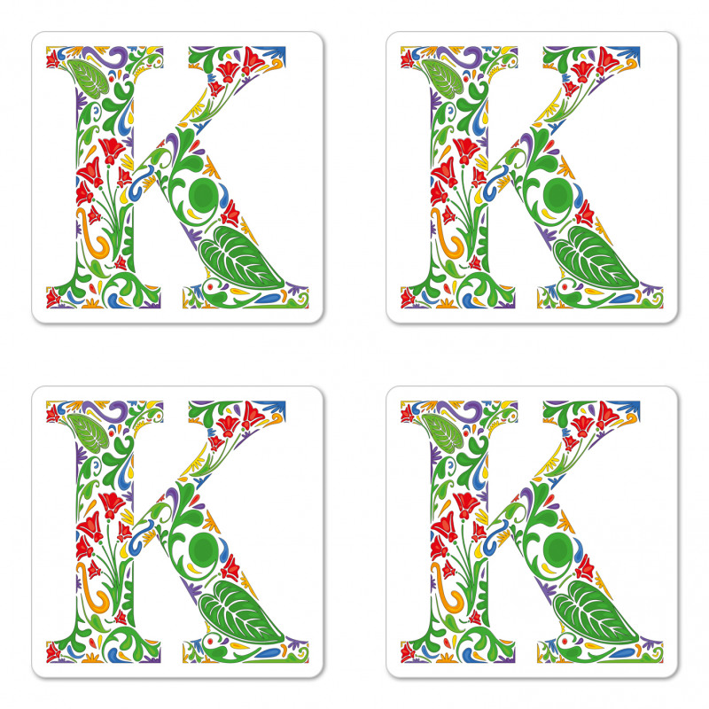 Uppercase Vivid Coaster Set Of Four