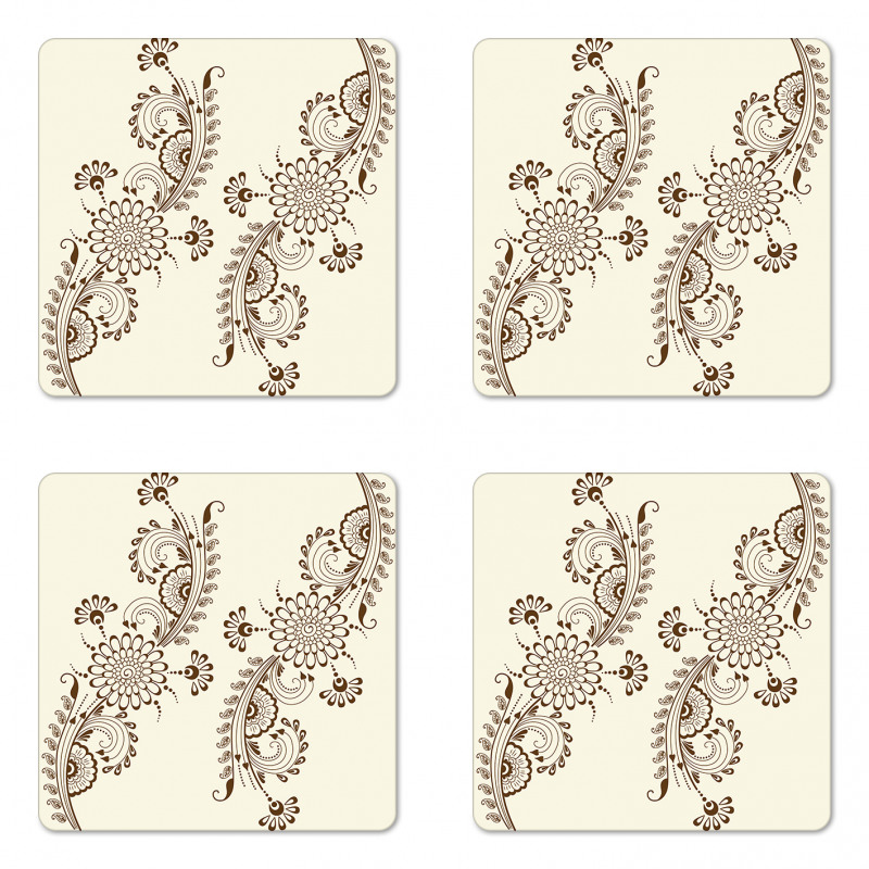 South Pattern Coaster Set Of Four