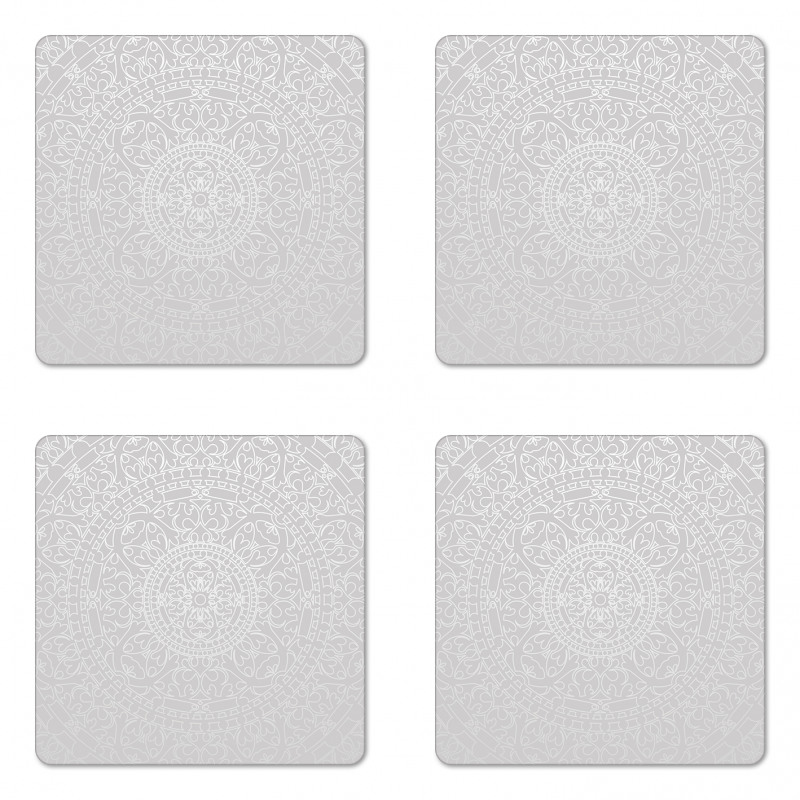 Oriental Design Coaster Set Of Four